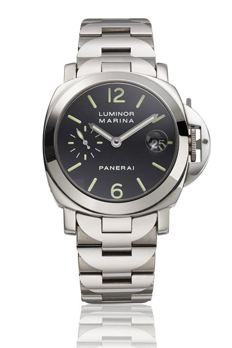 PANERAI, STAINLESS STEEL LIMITED SERIES .